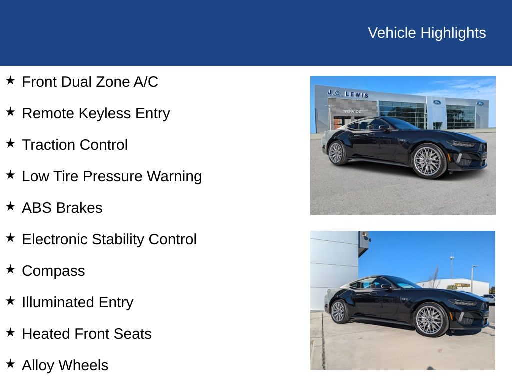 2026 Ford Mustang GT Premium Fastback