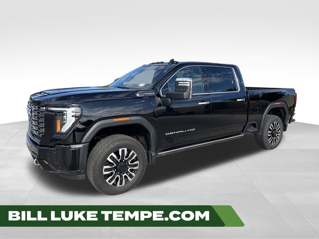 Onyx Black 2025 GMC Sierra 3500HD Pickup Truck Four-Wheel Drive Automatic