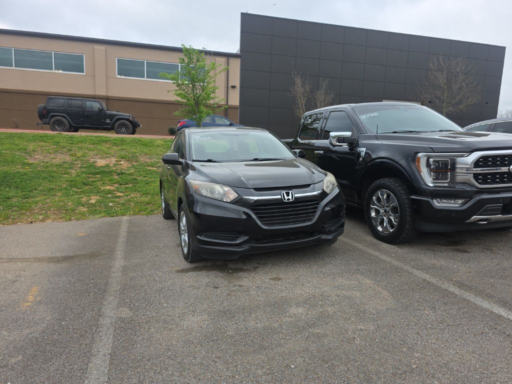 Crystal Black Pearl 2016 Honda HR-V LX SUV / Crossover Front-Wheel Drive Continuously Variable Transmission