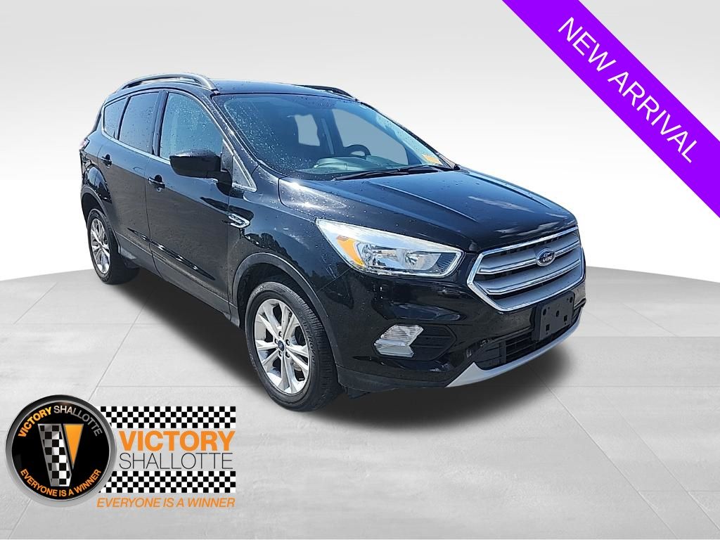Shadow Black 2018 Ford Escape SE AWD SUV / Crossover All-Wheel Drive 6-Speed Automatic