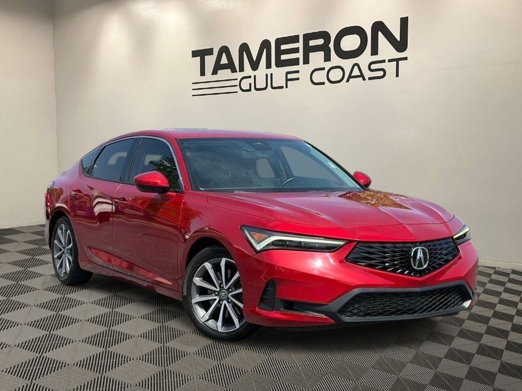 Performance Red Pearl 2025 Acura Integra Sedan Front-Wheel Drive Continuously Variable Transmission