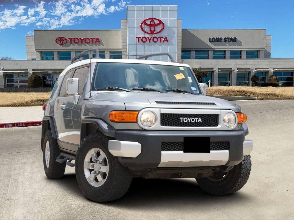 Silver Fresco Metallic 2012 Toyota FJ Cruiser SUV / Crossover Four-Wheel Drive 5-Speed Automatic