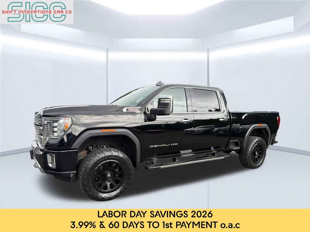 Onyx Black 2020 GMC Sierra 2500HD Pickup Truck Four-Wheel Drive Automatic