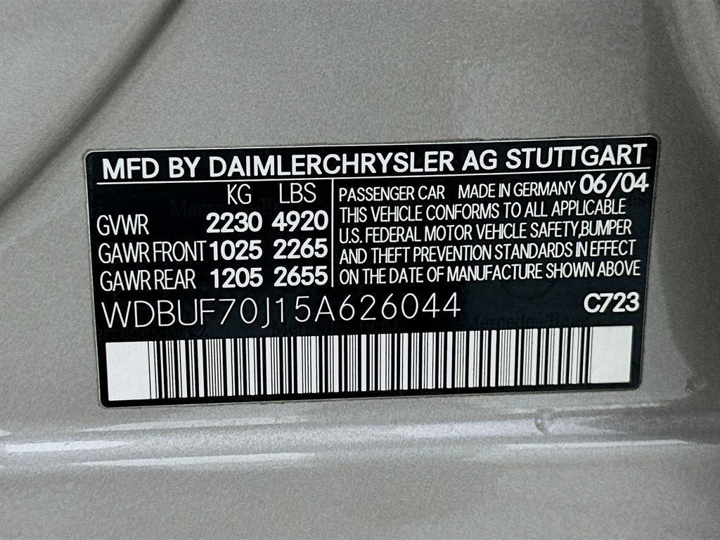 Thumbnail: 2005 Mercedes-Benz E-Class - 30