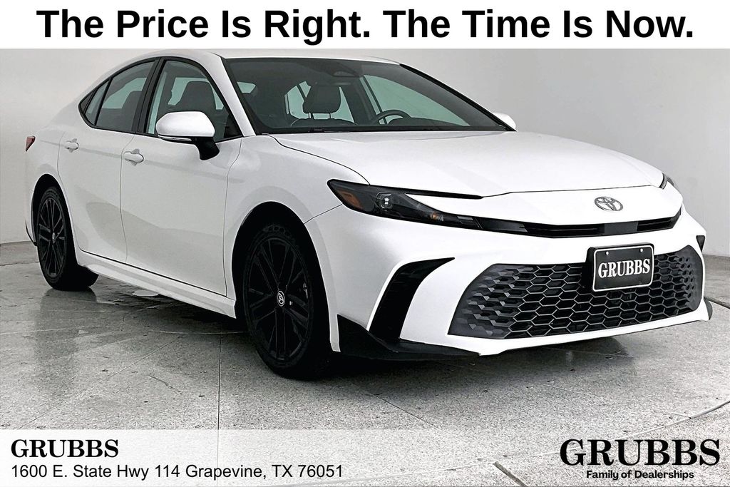 Ice Cap 2025 Toyota Camry Sedan All-Wheel Drive Continuously Variable Transmission