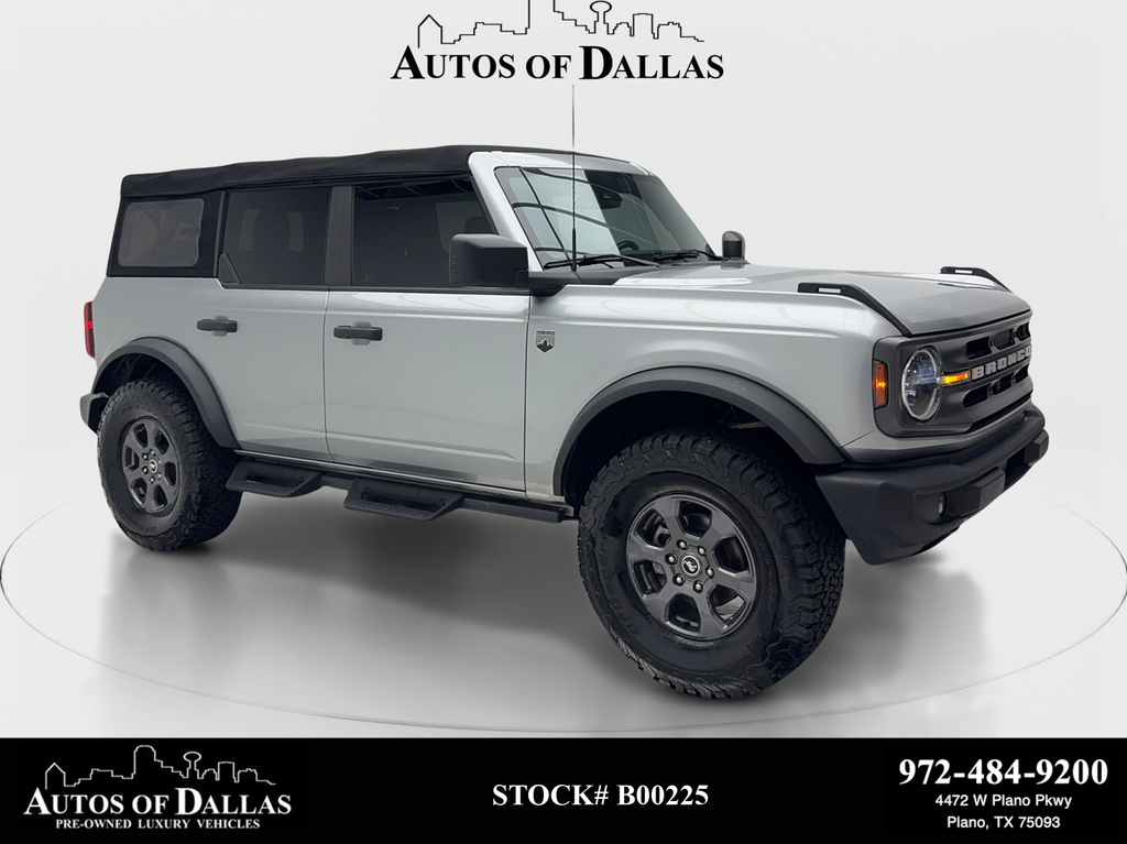 Iconic Silver Metallic 2023 Ford Bronco SUV / Crossover Four-Wheel Drive Automatic