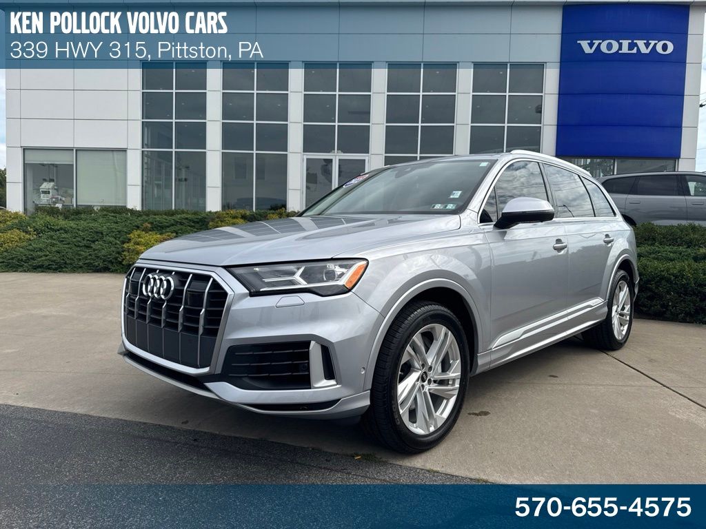 Florett Silver Metallic 2022 Audi Q7 SUV / Crossover All-Wheel Drive 8-Speed Automatic