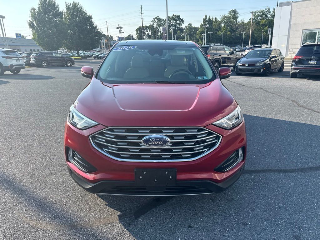 2020 Ford Edge SEL Red at Grove City Ford