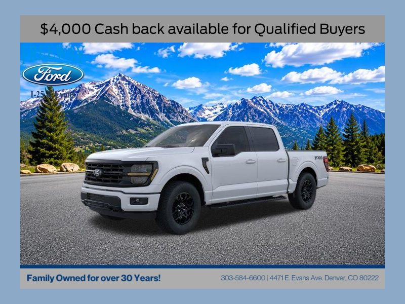 Oxford White 2026 Ford F-150 Pickup Truck Four-Wheel Drive Automatic