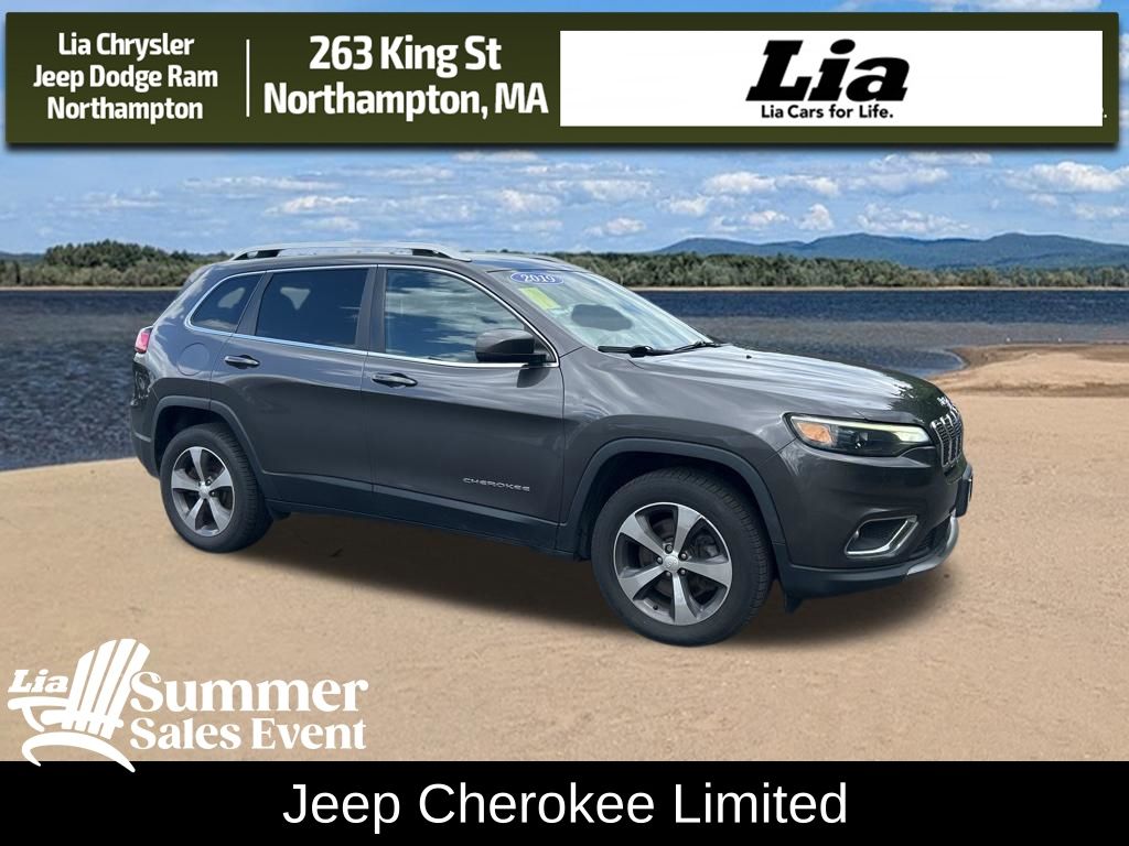 Gray (Granite Crystal Metallic Clearcoat) 2019 Jeep Cherokee SUV / Crossover Four-Wheel Drive 9-Speed Automatic