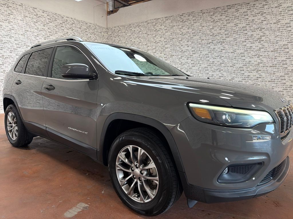 Sting-Gray Clearcoat 2019 Jeep Cherokee SUV / Crossover Four-Wheel Drive 9-Speed Automatic