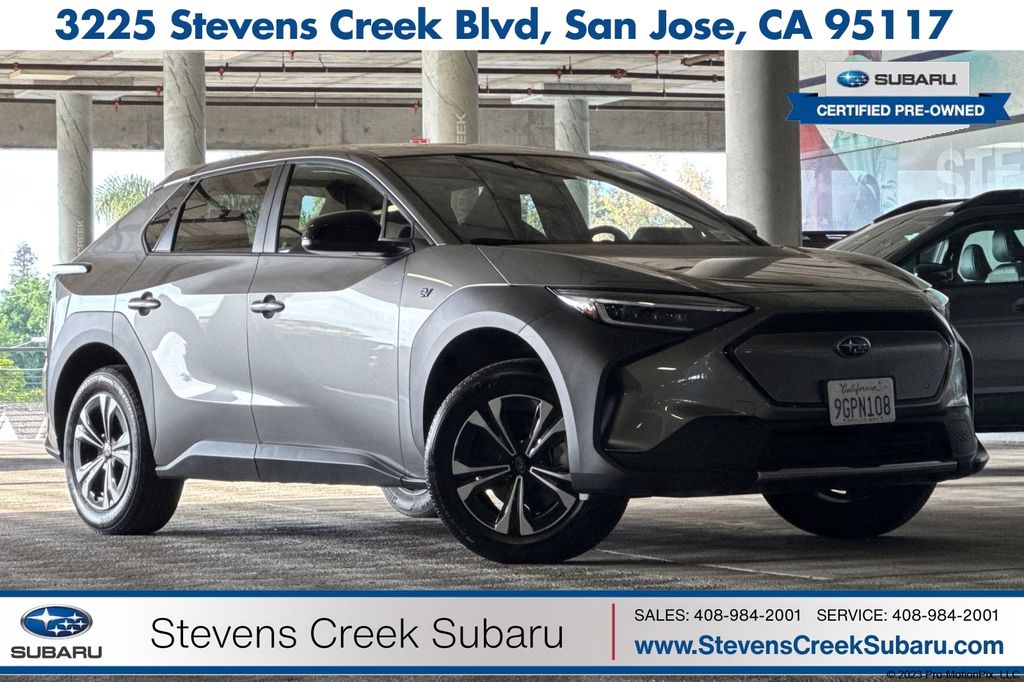 Smoked Carbon 2023 Subaru Solterra Premium AWD SUV / Crossover All-Wheel Drive 1-Speed Automatic