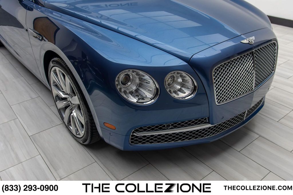 Blue 2014 Bentley Flying Spur Sedan All-Wheel Drive 8-Speed Automatic