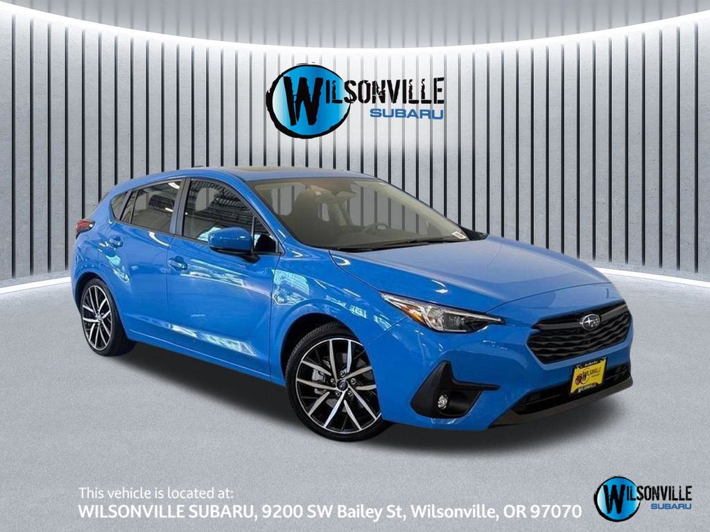 Oasis Blue Pearl 2025 Subaru Impreza Wagon All-Wheel Drive Continuously Variable Transmission