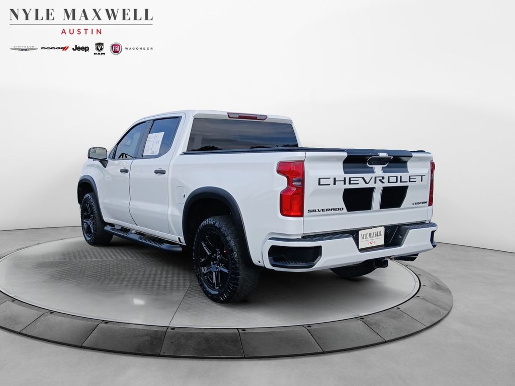 Used Car 2021 Chevrolet Silverado 1500  Custom For Sale Under $30,000 In Austin, Texas