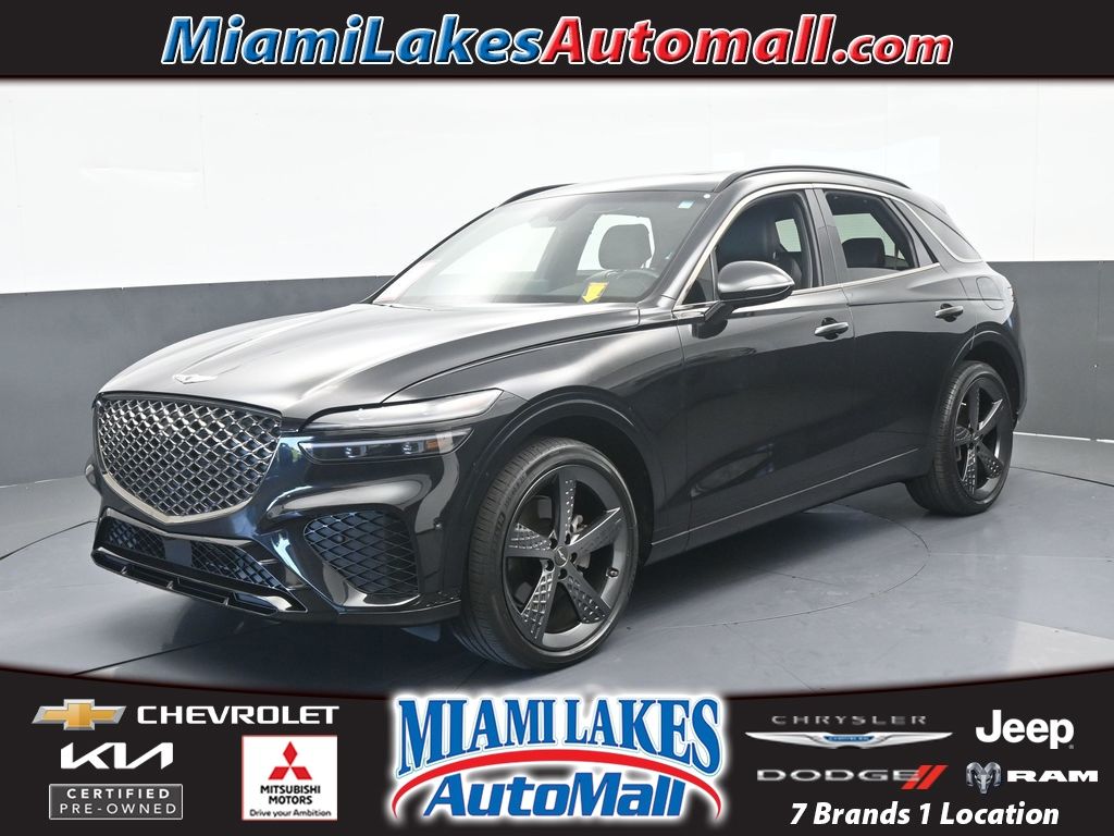 Vik Black 2022 Genesis GV70 2.5T AWD SUV / Crossover All-Wheel Drive 8-Speed Automatic