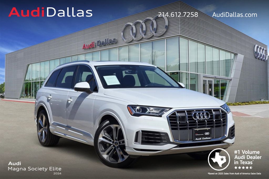 used 2023 Audi Q7 car, priced at $50,261