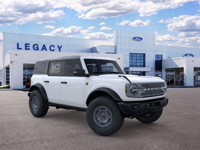 2025 Ford Bronco Badlands White at DeMontrond Gulf Freeway