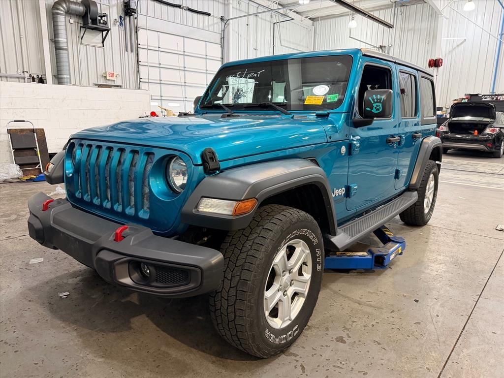 Bikini Pearlcoat 2019 Jeep Wrangler Unlimited Sport S 4WD SUV / Crossover Four-Wheel Drive 8-Speed Automatic
