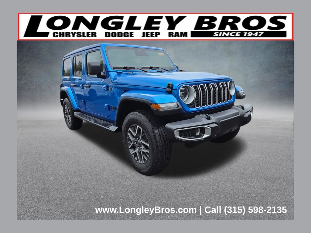 Hydro Blue Pearl Coat 2026 Jeep Wrangler SUV / Crossover Four-Wheel Drive 8-Speed Automatic