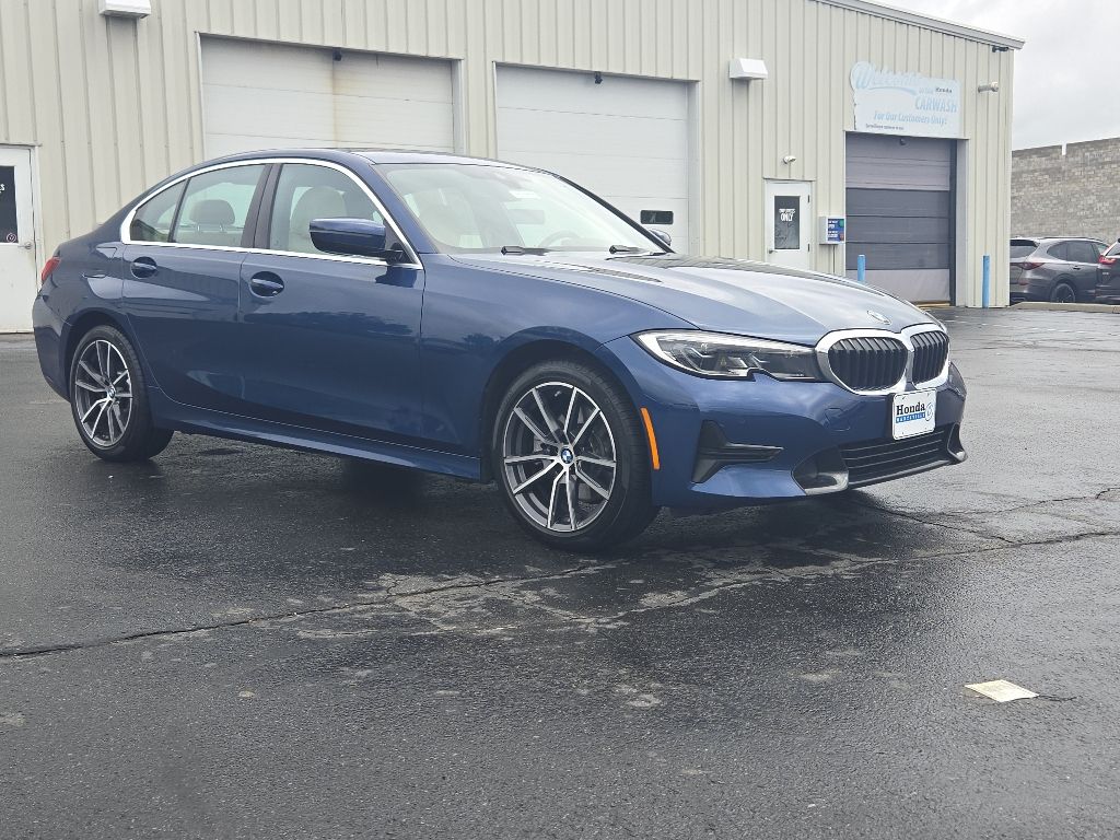 Blue Metallic 2022 BMW 3 Series 330i xDrive AWD Sedan All-Wheel Drive 8-Speed Automatic