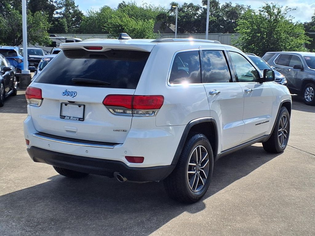 2019 Jeep Grand Cherokee Limited White/off-white at Martin Chrysler Dodge Jeep Ram