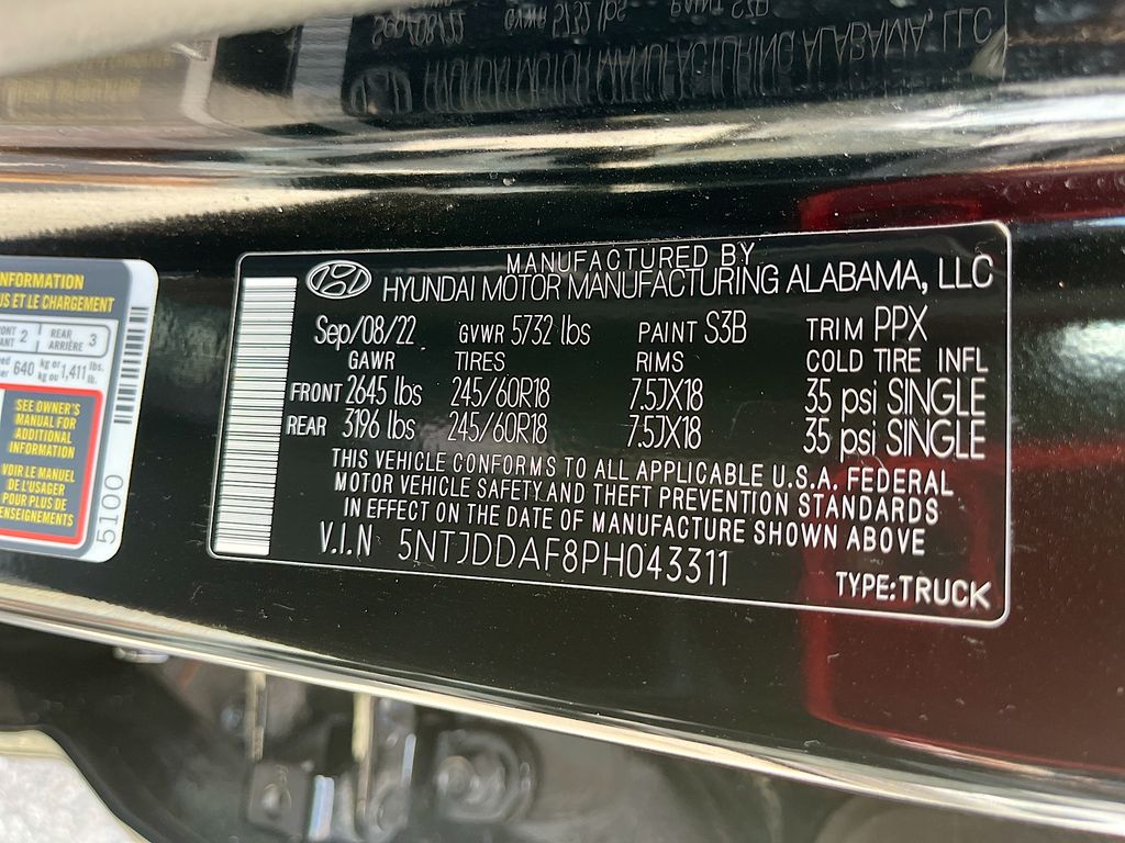 Used 2023 Black Hyundai SEL Premium image 28