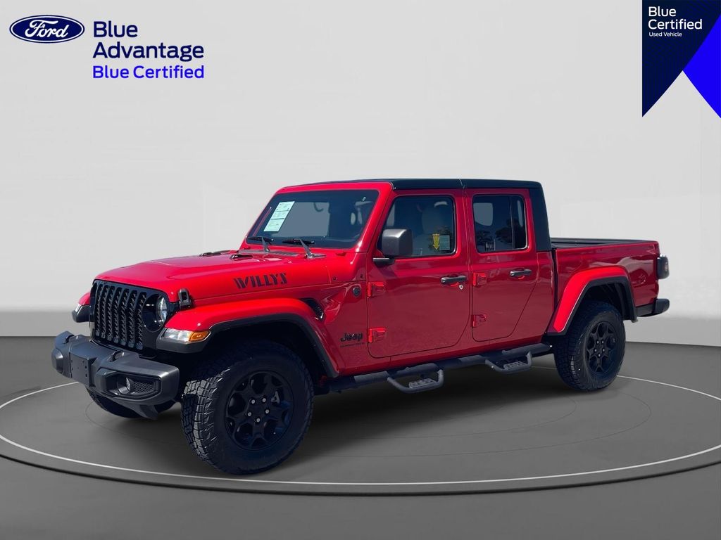 Used 2023 Jeep Gladiator Willys 4D Crew Cab