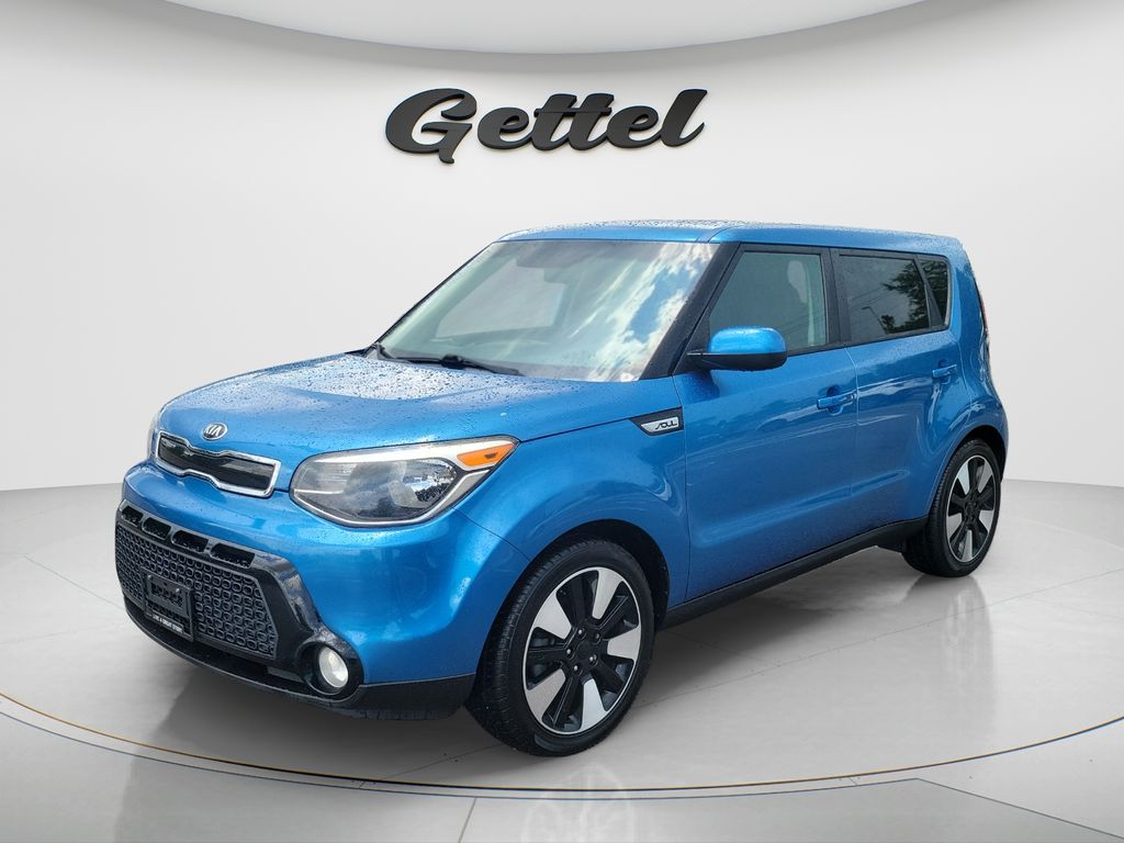 Caribbean Blue 2016 Kia Soul Wagon Front-Wheel Drive 6-Speed Automatic