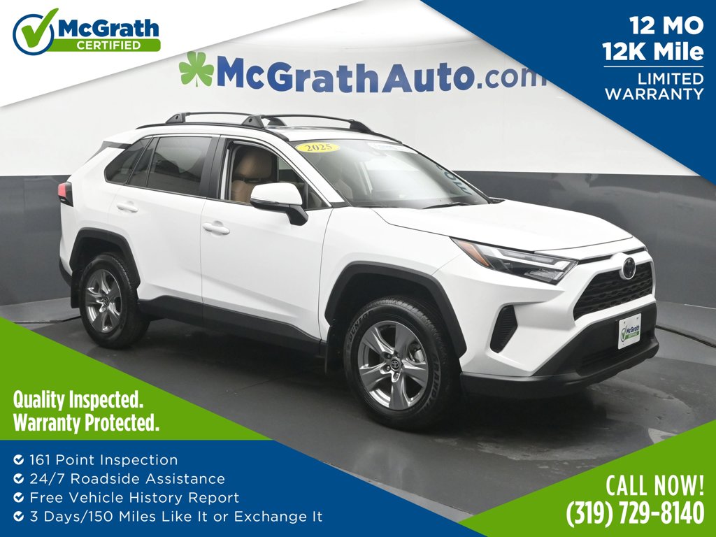 Ice 2025 Toyota RAV4 SUV / Crossover All-Wheel Drive 8-Speed Automatic