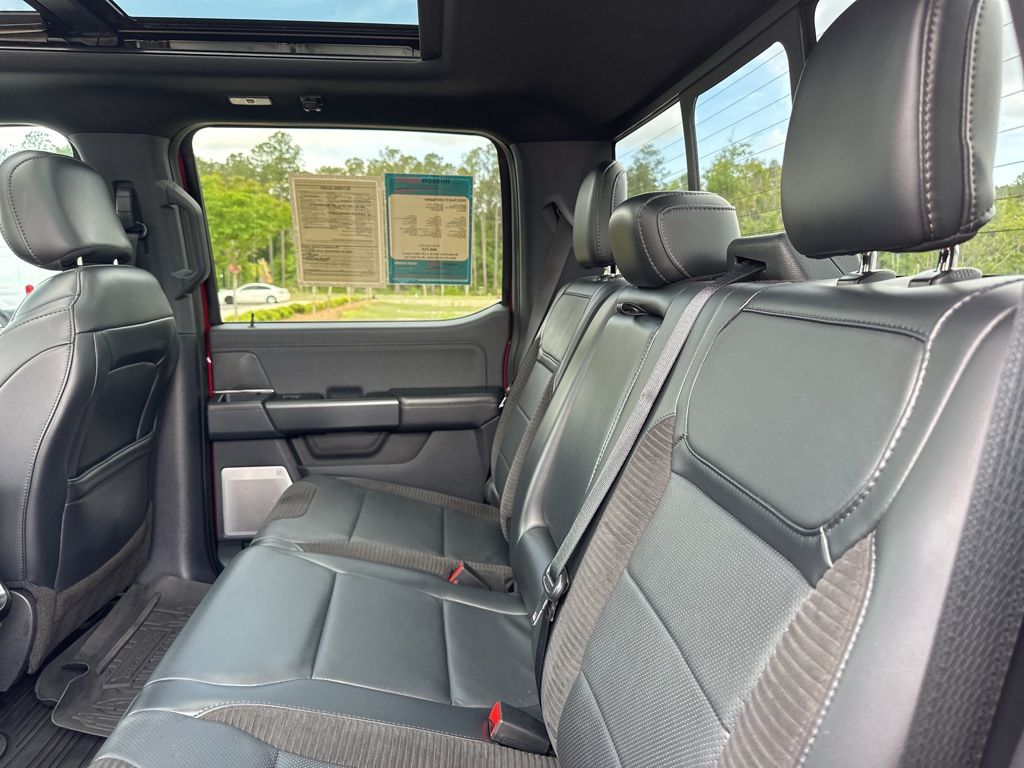 2022 Rapid Red Metallic Tinted Clearcoat Ford F-150 Raptor 4X4 Truck