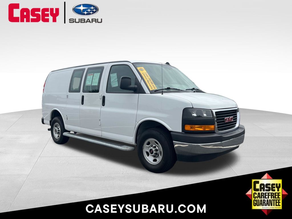 Summit White 2024 GMC Savana Cargo 2500 RWD Van Rear-Wheel Drive 8-Speed Automatic Overdrive