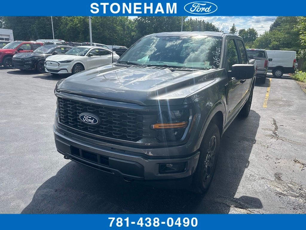 Carbonized Gray Metallic 2026 Ford F-150 Pickup Truck Four-Wheel Drive Automatic