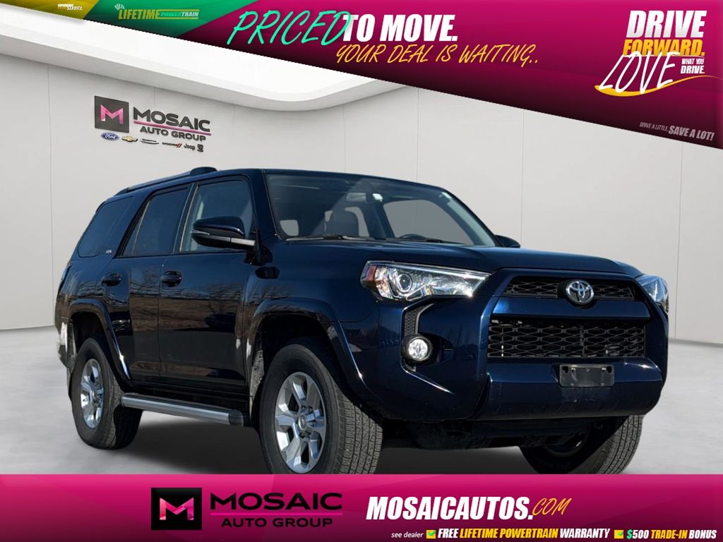Nautical Blue Metallic 2019 Toyota 4Runner SR5 Premium 4WD SUV / Crossover Four-Wheel Drive 5-Speed Automatic Overdrive