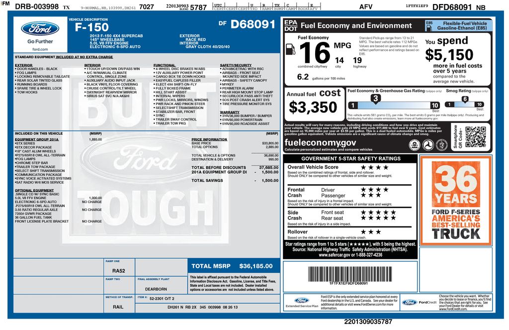 Used 2013 Red Ford STX image 6