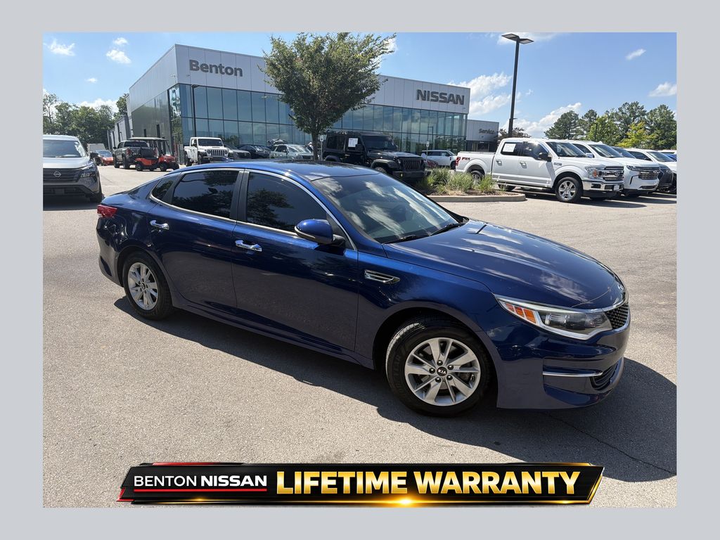 Horizon Blue 2017 Kia Optima LX Sedan Front-Wheel Drive 6-Speed Automatic