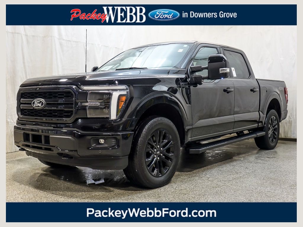 Black Metallic 2025 Ford F-150 Pickup Truck Four-Wheel Drive Automatic