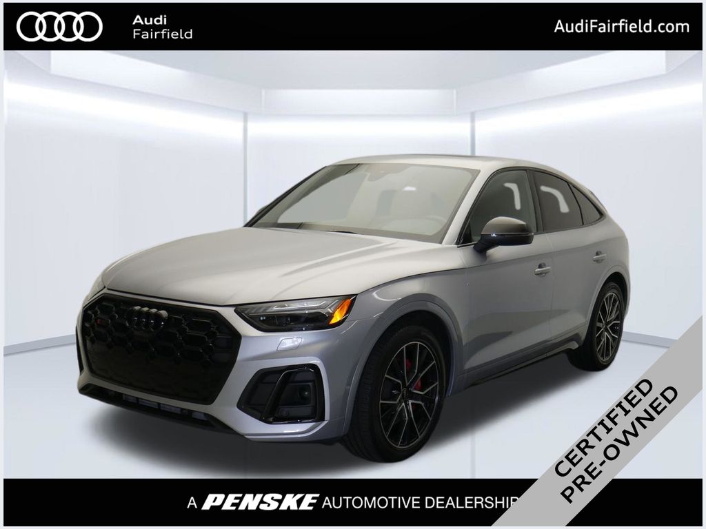 Florett Silver Metallic 2023 Audi SQ5 Sportback Sedan All-Wheel Drive 8-Speed Automatic