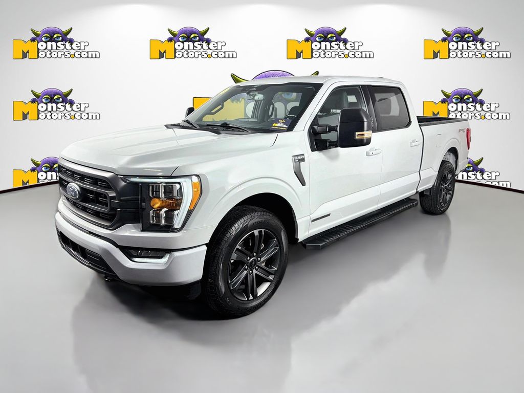 Gray 2023 Ford F-150 Pickup Truck Four-Wheel Drive Automatic