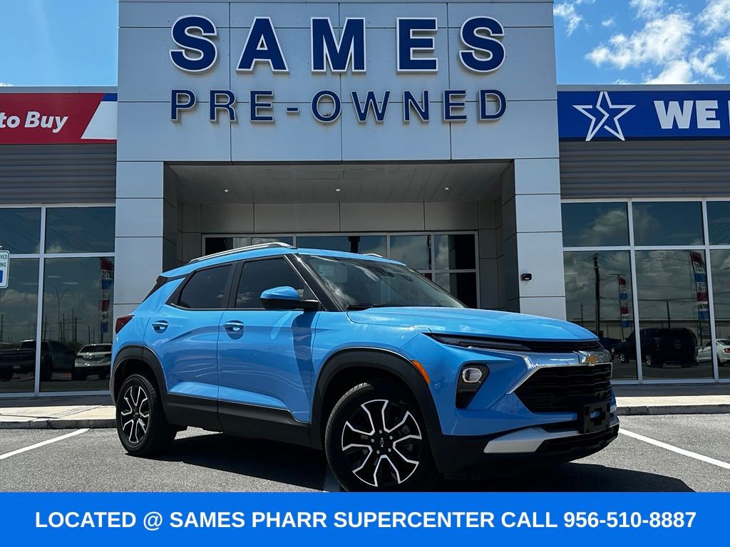 Fountain Blue 2024 Chevrolet Trailblazer SUV / Crossover Front-Wheel Drive Continuously Variable Transmission