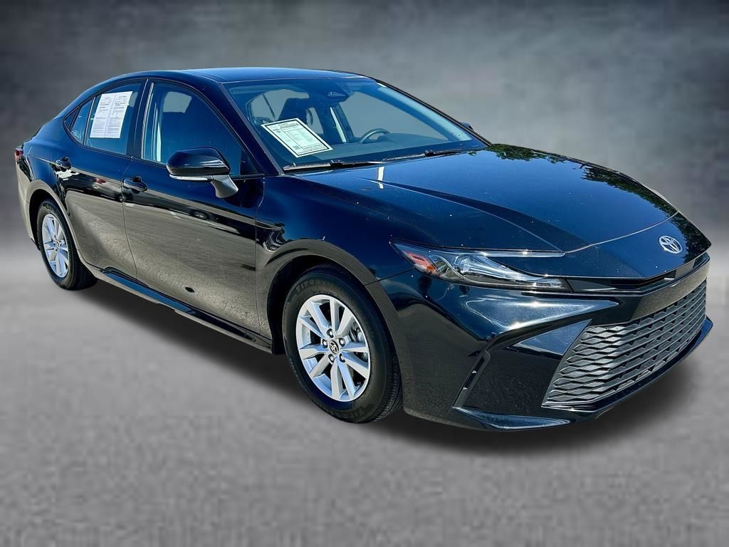 Used 2025 Black Toyota LE image 3
