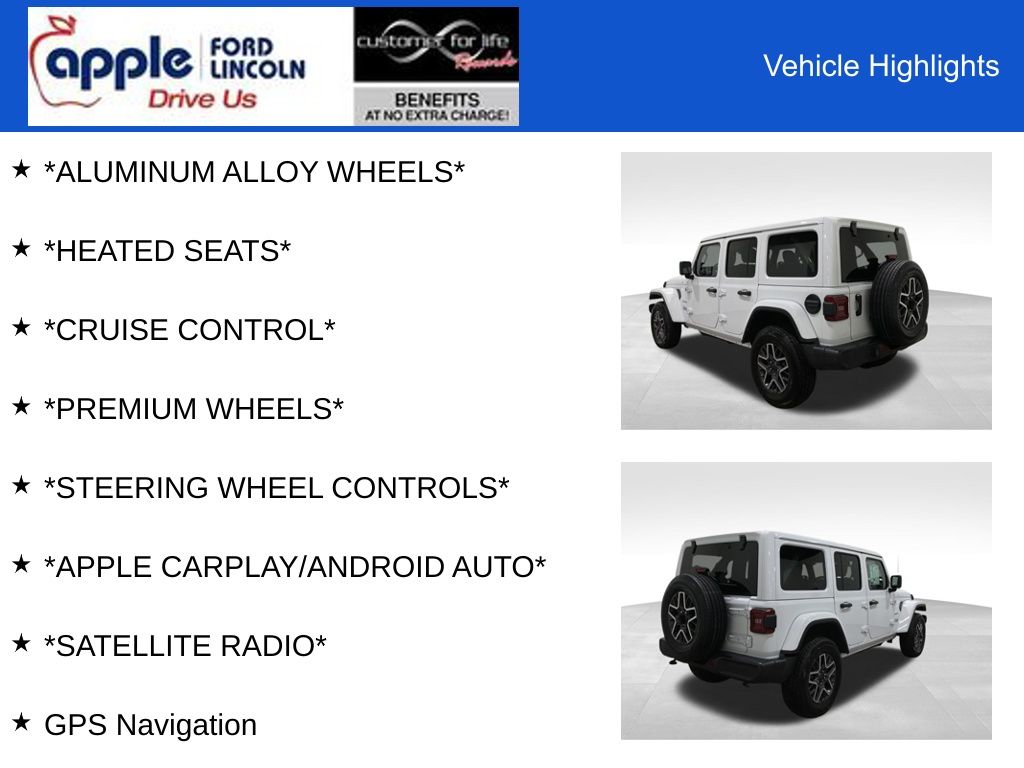 2024 Jeep Wrangler 4-Door Sahara 4x4