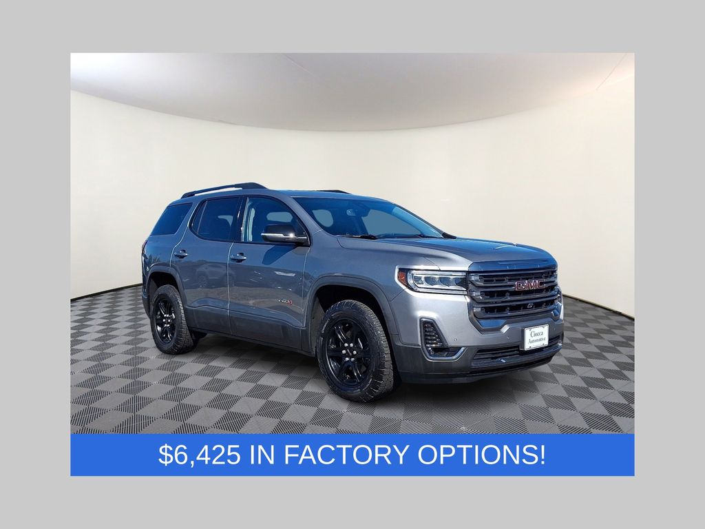 Sterling Metallic 2023 GMC Acadia SUV / Crossover Four-Wheel Drive 9-Speed Automatic
