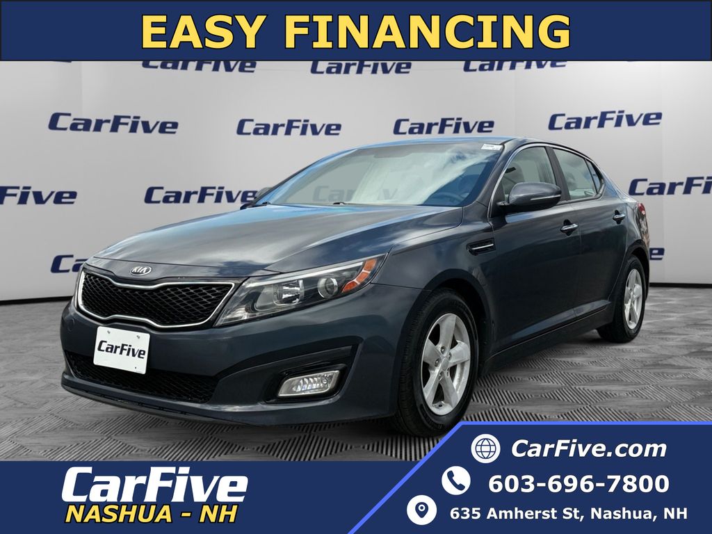 Smokey Blue 2015 Kia Optima LX Sedan Front-Wheel Drive 6-Speed Automatic