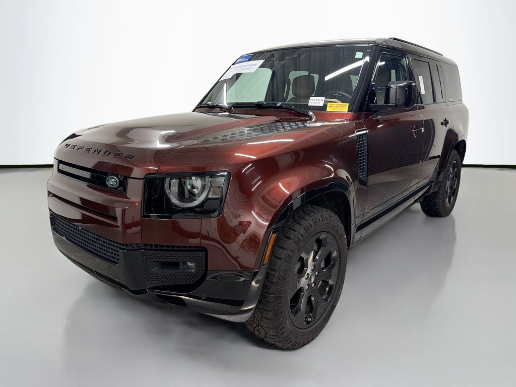 Red 2025 Land Rover Defender SUV / Crossover All-Wheel Drive 8-Speed Automatic