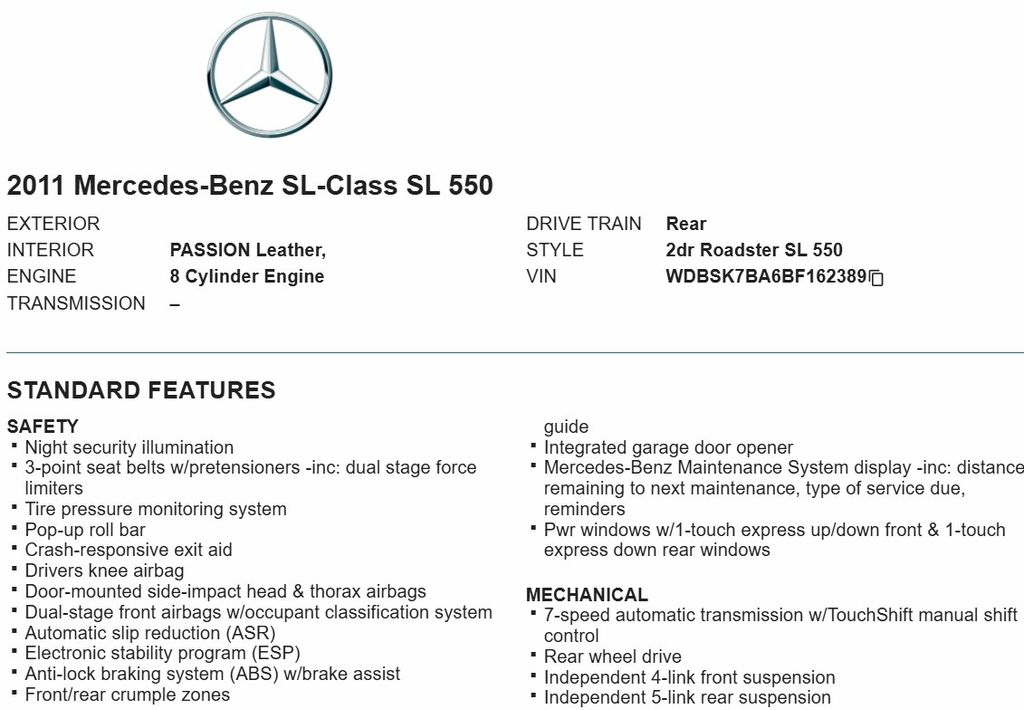 2011 Mercedes-Benz SL-Class SL 550 22