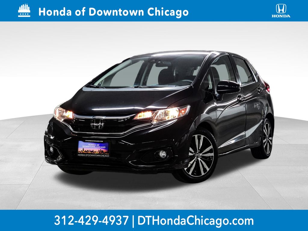 Crystal Black Pearl 2020 Honda Fit EX FWD Hatchback Front-Wheel Drive Continuously Variable Transmission