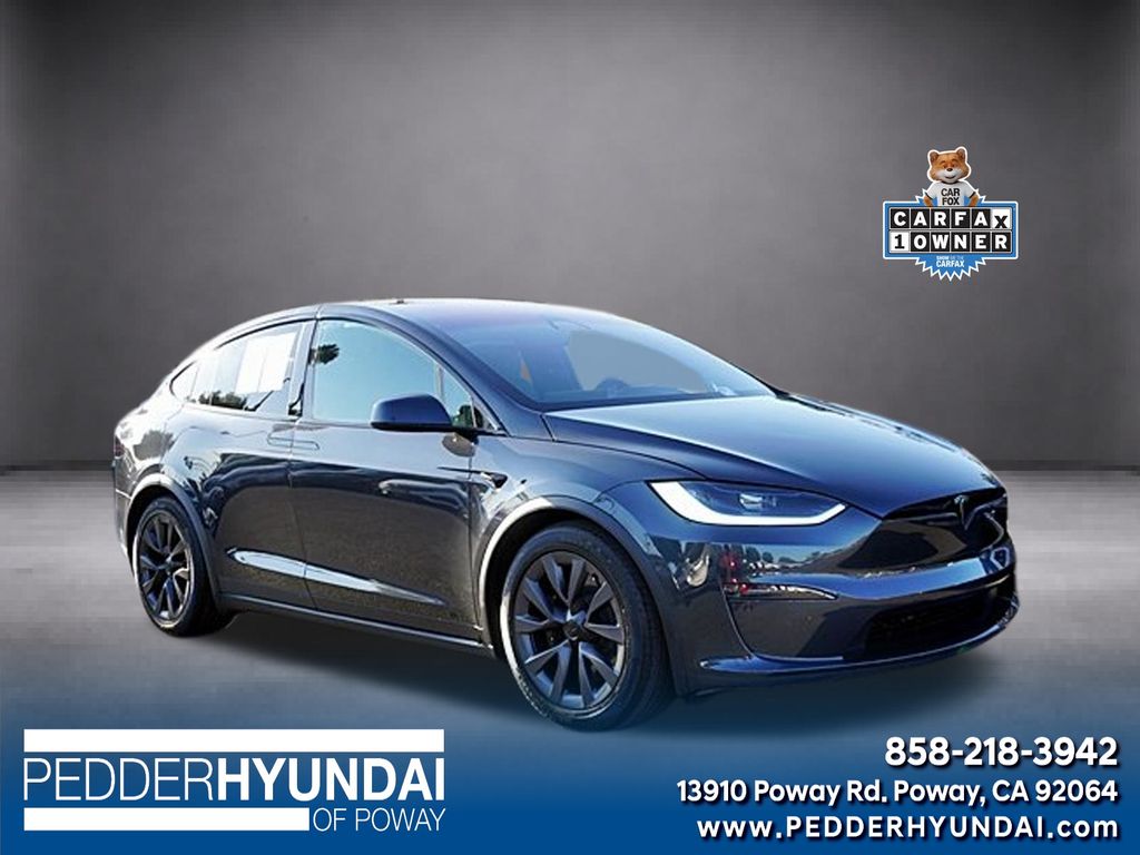 Black 2024 Tesla Model X SUV / Crossover All-Wheel Drive 1-Speed Automatic
