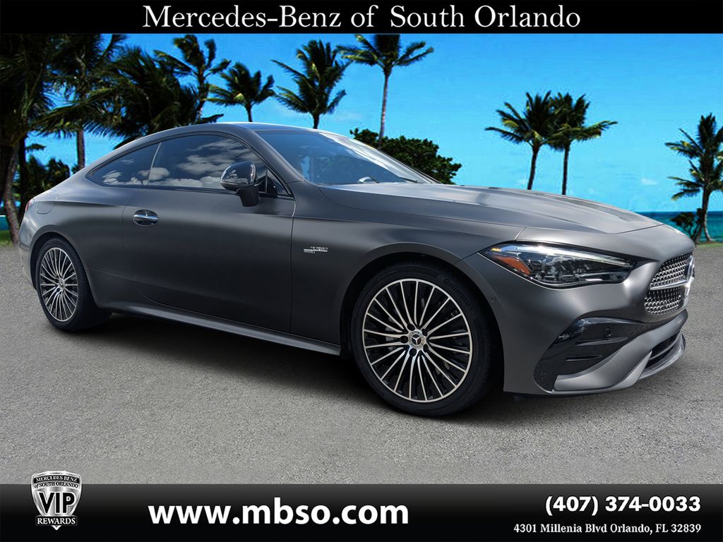 MANUFAKTUR Graphite Gray Magno 2024 Mercedes-Benz CLE Coupe All-Wheel Drive 9-Speed Automatic