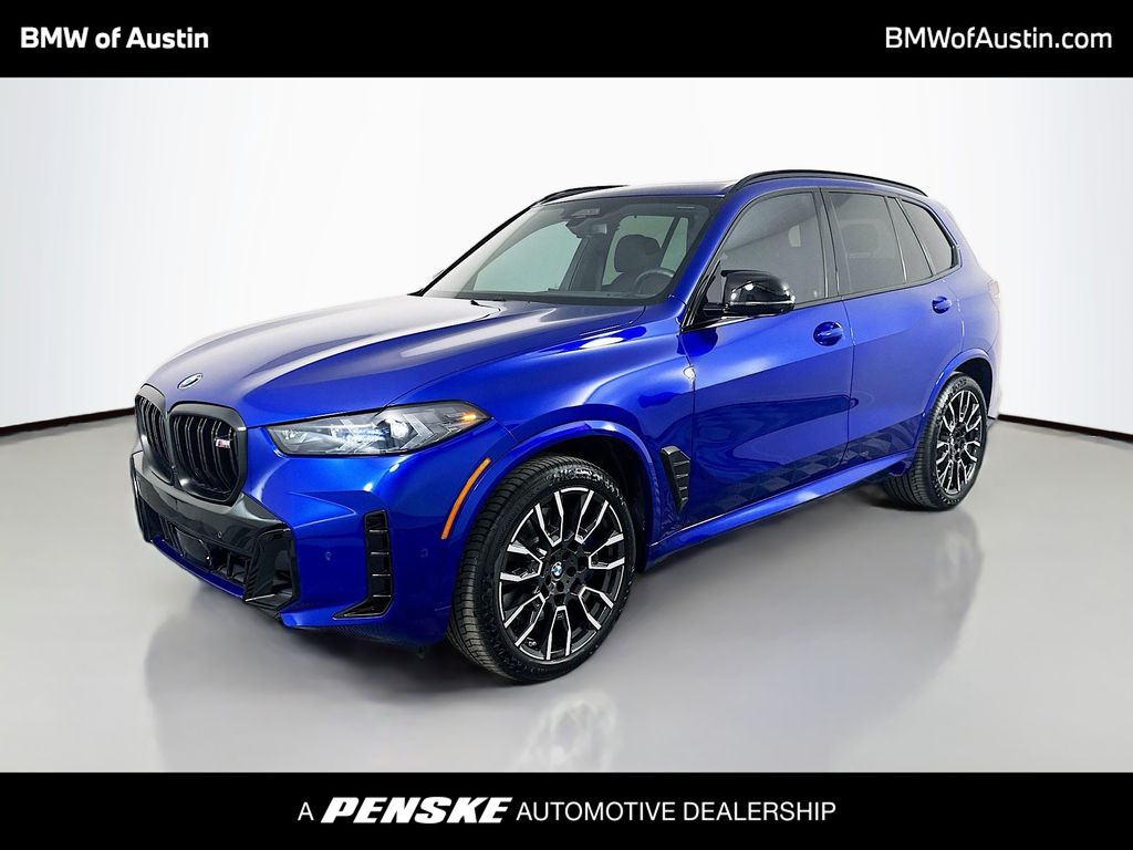 Blue Metallic 2024 BMW X5 SUV / Crossover All-Wheel Drive 8-Speed Automatic